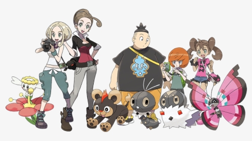 Image - Pokemon Xy Side Characters, HD Png Download, Free Download