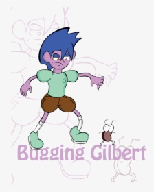 Bugging Gilbert Poster Small - Cartoon, HD Png Download, Free Download
