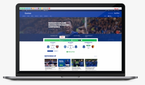 Everton Football Club Website Accessibility, HD Png Download, Free Download