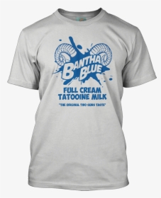 Star Wars Inspired Bantha Blue Milk T-shirt - Shawshank T Shirt, HD Png Download, Free Download