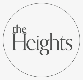 Theheights Wordmark Transparentbg - Circle, HD Png Download, Free Download
