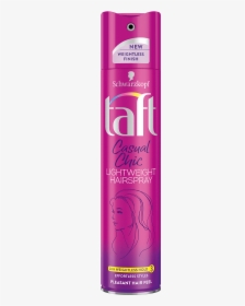 Taft Com Casual Chic Lightweight Hairspray - Cosmetics, HD Png Download, Free Download