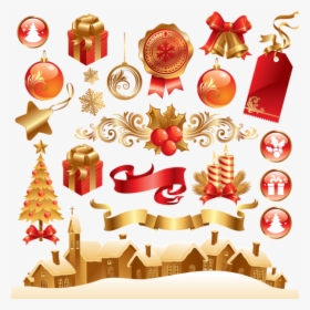 Elements Of Christmas Png, Transparent Png, Free Download