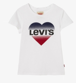 Levi"s Kids Ss Tee Bisou Levi"s Heart - Active Shirt, HD Png Download, Free Download
