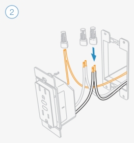 Step-2 - Cap Off Electrical Wires, HD Png Download, Free Download