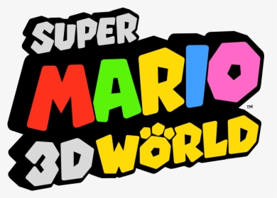 Super Mario 3d World Logo - Super Mario 3d World, HD Png Download, Free Download