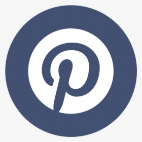 Round Pinterest Logo Transparent, HD Png Download, Free Download