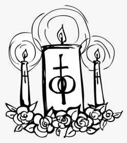 Catholic Church Catholicism W - Black And White Catholic Wedding Clipart, HD Png Download, Free Download