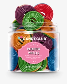 Candy Club - Rainbow Wheels - Fruit, HD Png Download, Free Download