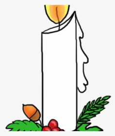 Free Candle Clipart Candle Clipart At Getdrawings Free - Merry Christmas Clip Art, HD Png Download, Free Download