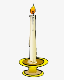 Transparent White Candle Png - Candle Clip Art, Png Download, Free Download