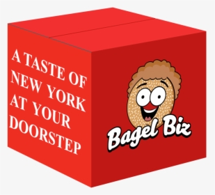 Bagel Biz Iconic Red Box - Cartoon, HD Png Download, Free Download