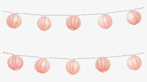 String Light Transparent Png - Pink Lantern String Lights, Png Download, Free Download