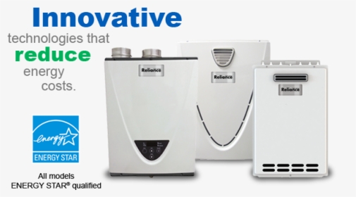 Reliance Tankless Water Heaters - Reliance Water Heater, HD Png Download, Free Download