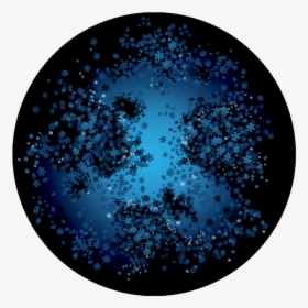 Apollo Design 1192 Snowflake Escape Glass Pattern - Circle, HD Png Download, Free Download