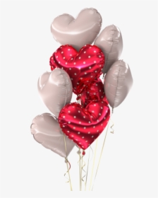 Bunch Of Balloons Royalty-free 3d Model - Heart, HD Png Download, Free Download
