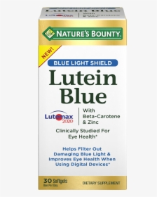 Lutein Blue - Nature's Bounty Lutein Blue, HD Png Download, Free Download