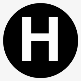 H Letter In Circle, HD Png Download, Free Download