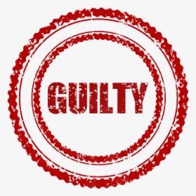 Guilty, Imprisonment For Debt, Sinful, Charged - Stock Update Png, Transparent Png, Free Download