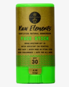 Raw Elements Organic Sun Screen 30 Eco Stick"  Class= - Energy Drink, HD Png Download, Free Download