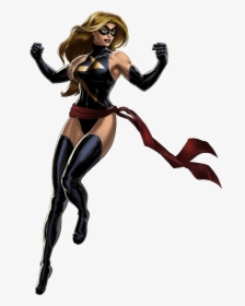 Carol Danvers - Marvel Vs Capcom Ms Marvel, HD Png Download, Free Download