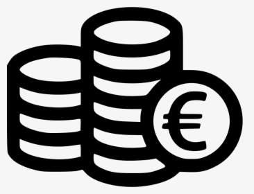 Euro Coins - Money Euro Icon Png, Transparent Png, Free Download