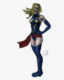 Heroic Pose Color Wip005 "  Title="ms - Mrs Marvel Transparent Background, HD Png Download, Free Download