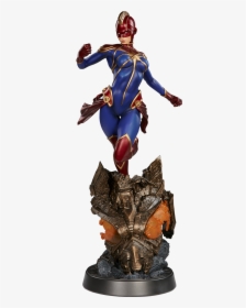 Captain Marvel Figure Png, Transparent Png, Free Download