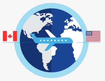 Transparent Us Dollar Png - Icon Vector Transparent Globe Png, Png Download, Free Download