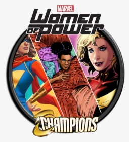 Women Of Power Marvel Comics, HD Png Download, Free Download