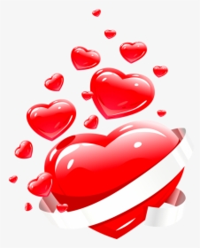Heart Going Up Background - Heart Vector, HD Png Download, Free Download