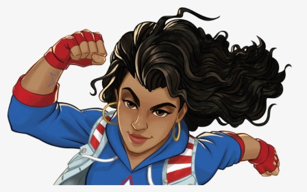 Marvel - Marvel Rising America Chavez Transparent, HD Png Download, Free Download