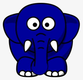 Kansas Blue Elephant Svg Clip Arts - Pink Elephant Clipart, HD Png Download, Free Download