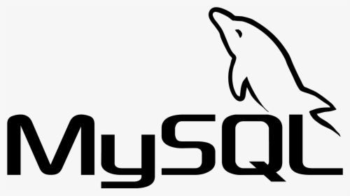 Mysql Logo Png - Mysql Logo Png Black, Transparent Png, Free Download