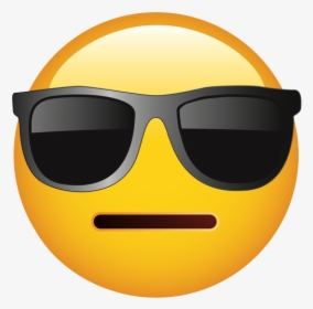Sunglasses Neutral Emoji, HD Png Download, Free Download