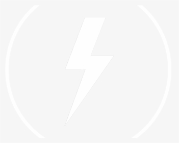 Transparent Lightning Icon Png - Lightning Icon Png White, Png Download, Free Download