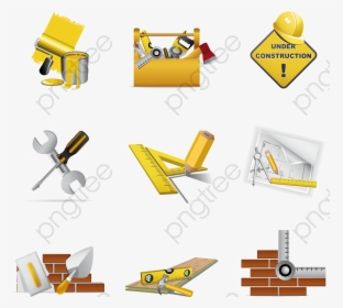 Transparent Engineering Clipart - Builders Icons, HD Png Download, Free Download