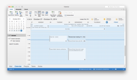 Outlook For Mac Layout, HD Png Download, Free Download