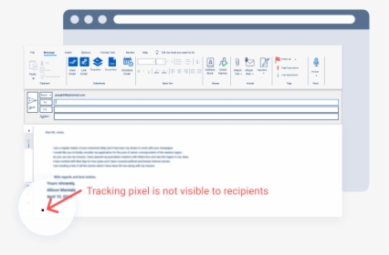 Email Print Tracking Outlook, HD Png Download, Free Download