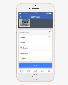 Facebook Page On Phone, HD Png Download, Free Download