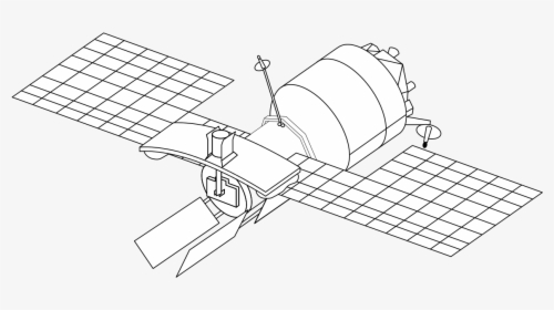 Satellite Drawing Png, Transparent Png, Free Download