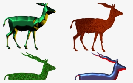 Antelope 3d Picture,antelope Png,impala Png - Antelope, Transparent Png, Free Download