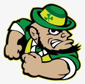 Leprechaun Fighting Irish Logo, HD Png Download, Free Download