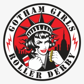 Ggrd Logo Travel Teams All Stars - Gotham Girls Roller Derby, HD Png Download, Free Download