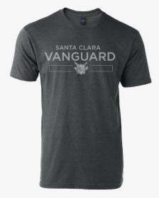 Basic Vanguard Logo T-shirt - Santa Clara Vanguard Logo Shirt, HD Png Download, Free Download