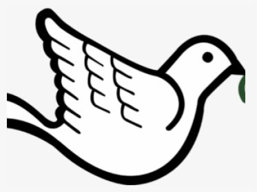 Dove Clipart Olive Branch - Dove With Olive Branch, HD Png Download, Free Download