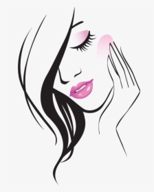 Transparent Salon Png - Clipart Beauty Parlour Logo, Png Download, Free Download