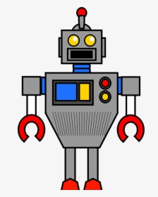 Robot,machine,line - Dibujo Robot, HD Png Download, Free Download