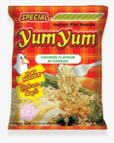 Instant Noodle Chicken Flavour Mi Goreng - Yum Yum Instant Noodles Myanmar, HD Png Download, Free Download