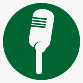Green Mic Svg Clip Arts - Microphone Icon Png, Transparent Png, Free Download